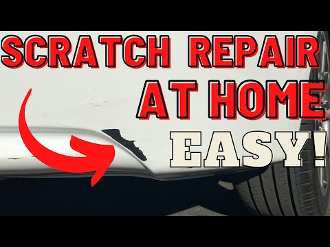 How to Fix Repair paint scratches on car Professionally at HOME