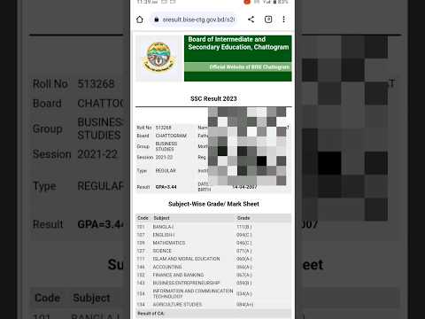 How to check ssc results without registration number 🤫| #ssc #2023 #results #check #shorts