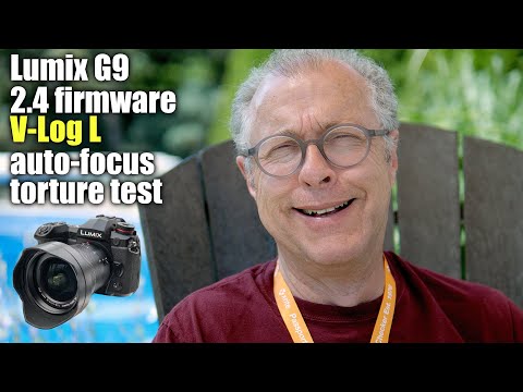 Lumix G9 auto-focus test Part II. V-Log L . Does 2.4 firmware update fix it? IN 4K!