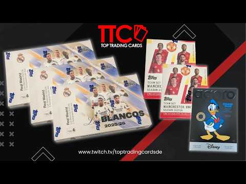TTC BOX BREAK STREAM ⚽🔥 TOPPS 2025-26 REAL MADRID LOS BLANCOS RELEASE DAY 🔥⚽  | 12.02.2026