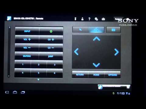 Sony Media Remote on Sony BRAVIA,Blu Ray & Blu Ray Home Theater Players -Yoùtùbe Yoùtùbe - HD