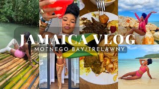 JAMAICA VLOG🇯🇲 | ALL INCLUSIVE RESORT🏨 | SWIM UP ROOM | BAMBOO RAFTING🌊🌴 | GOOD EATS🍽️