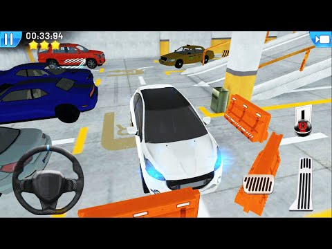 Hatchback, Sports Cars Parking Lot Driving - Multi Level Car Parking Games #1 - Android iOS Gameplay