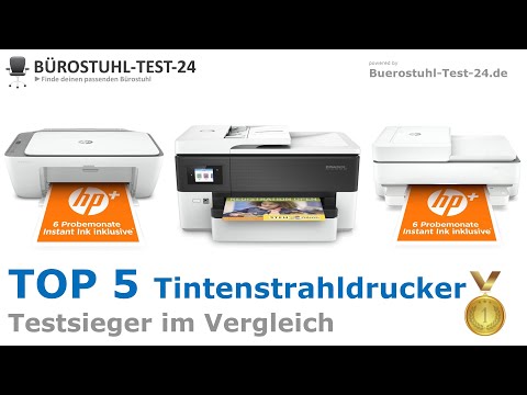 Die besten Tintenstrahldrucker 2024 (TOP 5) 🥇 Testsieger  Vergleich (gut und günstig)