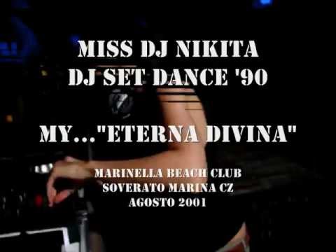 Miss DJ NIKITA @DANCE 90@ MarinellaBeachClub - SoveratoMarina Cz