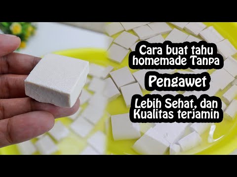 EASY WAY TO MAKE HOMEMADE TOFU WITHOUT MOLDS - PERFECT FOR BUSINESS