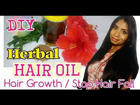 DIY- Herbal hair oil for Grow Hair Longer & Faster |Hair Growth Oil | Prevent Hair Fall & Dandruff