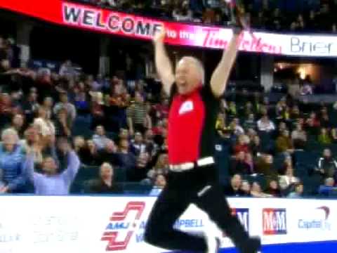 2009 Tim Hortons Brier - Glenn Howard Ricochet Double (ONT vs. SASK)