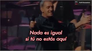 Nada Es Igual (Letra) | Franco De Vita, 1999 (Audio FLAC)