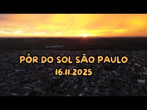 PARELHEIROS VARGEM GRANDE SÃO PAULO PÔR DO SOL PARECE MENTIRA QUE CENA 