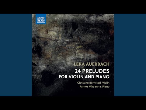 24 Preludes for Violin & Piano, Op. 46: No. 12 in G-Sharp Minor, Adagio