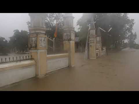 Tình hình mưa lũ lụt tại  Giáo xứ Dương Sơn (Cập nhật vào lúc 9g30 ngày 09/10/2020)