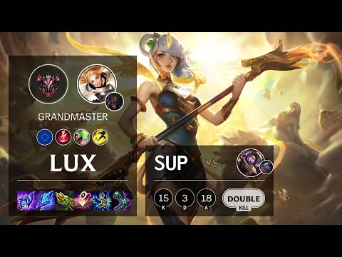 Lux Support vs Blitzcrank - EUW Grandmaster Patch 11.13