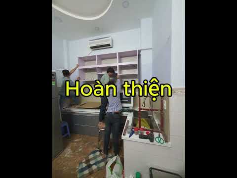 Cải tạo tủ bếp nhà Chị Oanh - Tân Phú