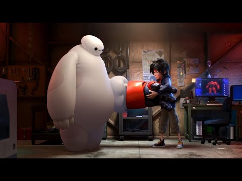 Big Hero 6 Training Scene