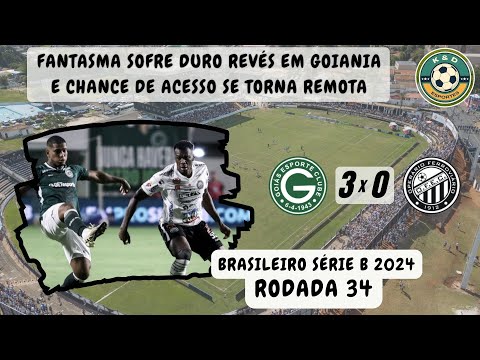 Análise Goiás 3x0 Operário | Fantasma acaba goleado e vê chances de acesso indo pelo ralo