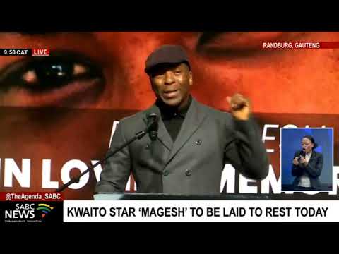 Tokollo "Magesh" Tshabalala Funeral I Kabelo Mabalane pays tribute to his colleague