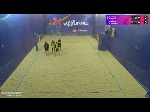 14:35 B. Isakov / M. Kyselov - I. Datsiuk / V. Antoniuk 03.04.2023 | Winners Beach Volleyball