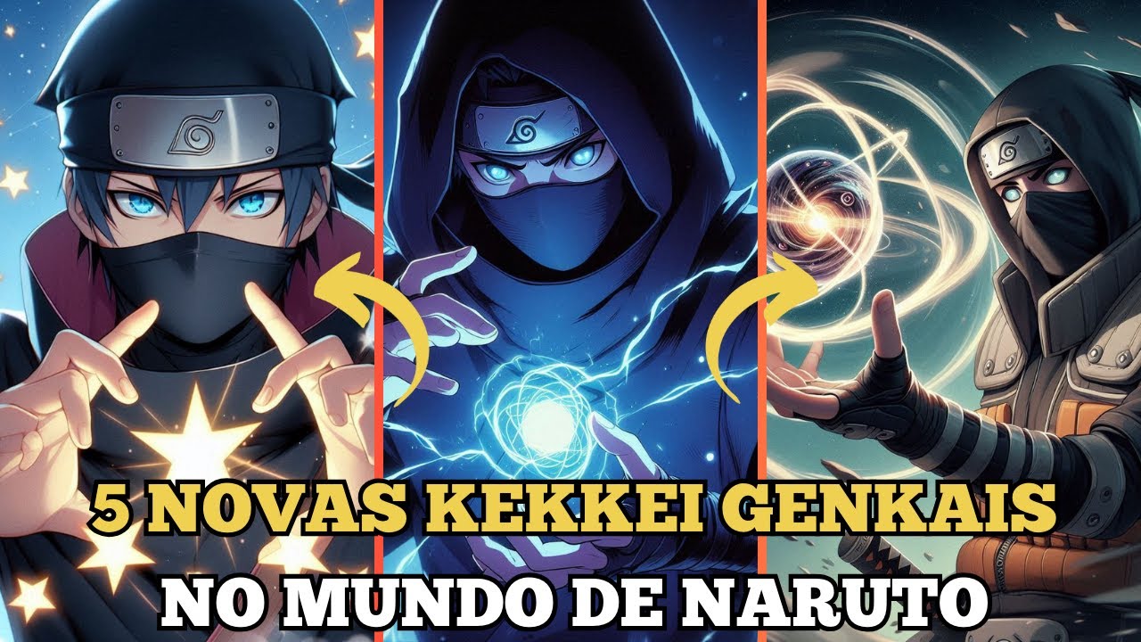 E SE EXISTISSEM 5 NOVAS KEKKEI GENKAIS EM NARUTO