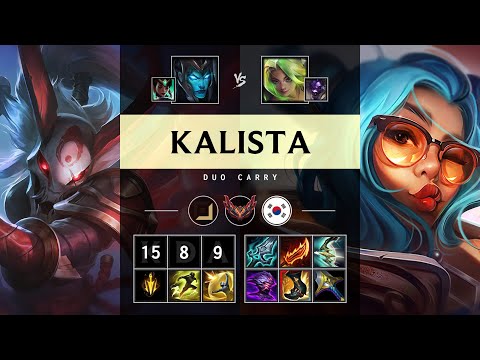 Kalista ADC vs Zeri - KR Grandmaster Patch 25.18
