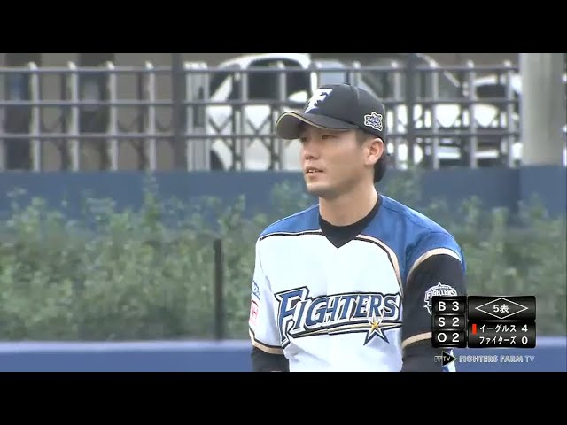 【5回表】ファイターズ・乾 2イニングを無安打に抑える快投!! 2015/9/4 F-E