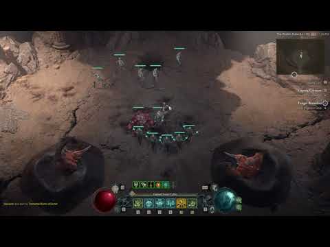 Diablo 4 Uber Duriel One Shot Necromancer Minion Build Season 4