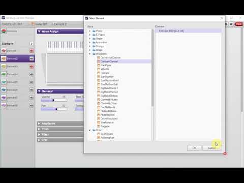 How creating your custom normal voices - Yamaha Expansion manager (YEM)