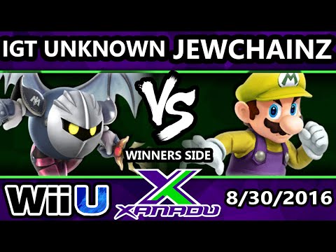 S@X 165 - Jewchainz (Mario) Vs. IGT Unknown (Metaknight) SSB4 Tournament - Smash Wii U - Smash 4