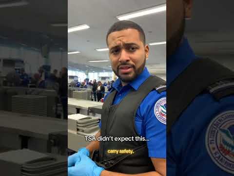 Took the wrong gun lock in TSA #traylittle