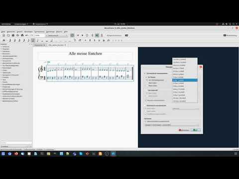 Musescore Noteneingabe mit MIDI Keyboard