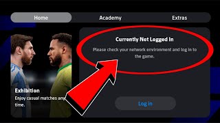 eFootball" Currently Not Logged In Error Problem 2026 | eFootball Netw