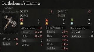 Lords of the Fallen - Bartholomew's Hammer