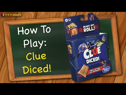 How to play Clue Diced!