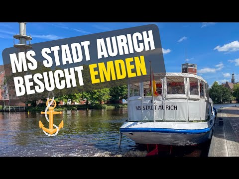 Stadt Aurich besucht Seehafenstadt Emden - Städtetour mal anders 🤭