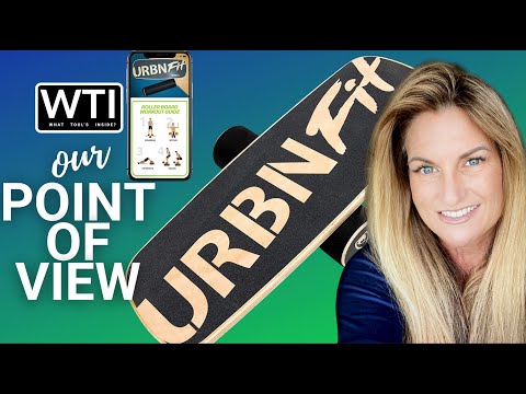 URBNFIT Skateboard Wobble Trainer Board - WTI product video review