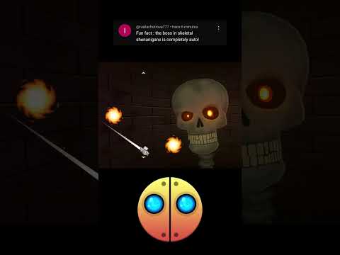 Boss in Skeletal is AUTO? 💀 #geometrydash #gdupdate #gd #deluxe12 #gaming #games #memes #gameplay