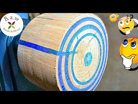 Une expérience MAGIQUE  au tour a bois 👍