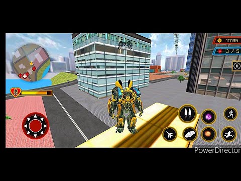 #Bumblebee ; Multi Robot Transform: Truck Robot War (Cubic Game Studio) #Android #Games