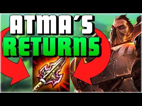 NEW ATMA'S IS ACTUALLY PERFECT ON DARIUS!! New Atma's Reckoning Darius Top Gameplay - PBE