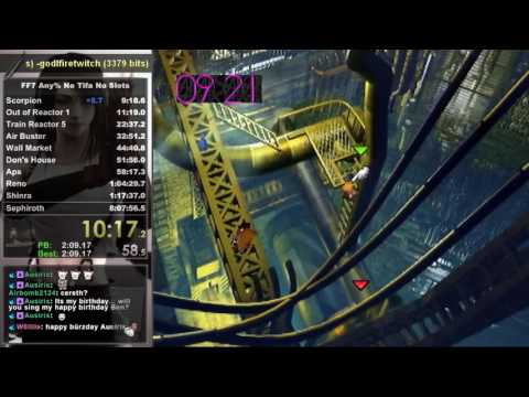 Final Fantasy VII Speedrun - Any% No Tifa No Slots (7:56:28)