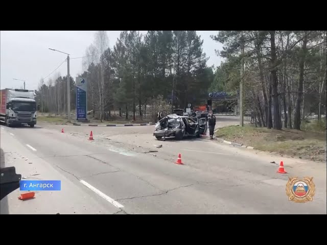 Два человека пострадали в ДТП в Ангарске