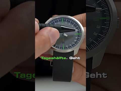 1 Zeiger = 1 Uhr?! BOTTA, Pionier der Einzeigeruhr erklärt die UNO 24! #sonnenaufgang #uhrenvideos