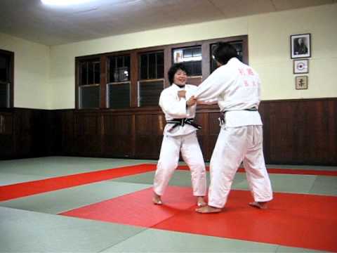 Hedemi Ishikawa and Ami Murakoshi Judo Practice in Hilo