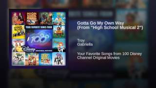 Gotta Go My Own Way - From "High School Musical 2" Music Video