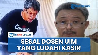 Dosen UIM yang Ludahi Kasir Ngaku Dilecehkan saat Ditegur: Karier 33 Tahun Saya Rusak Dalam Sedetik