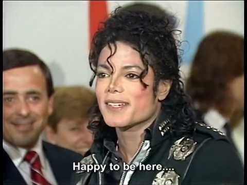 Michael Jackson meets Princess Diana and Prince Charles [Wembley July 16, 1988]
