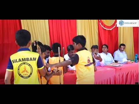 Infraspace Sponsored - State level Silambam Competition Live:1