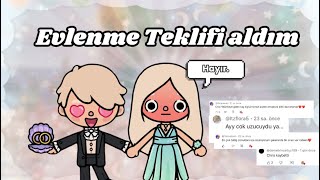 EVLENME TEKLİFİ ALDIM😱||Başlamadan Bitiyormu???🥺||Türkçe🇹🇷||Sesli🔊