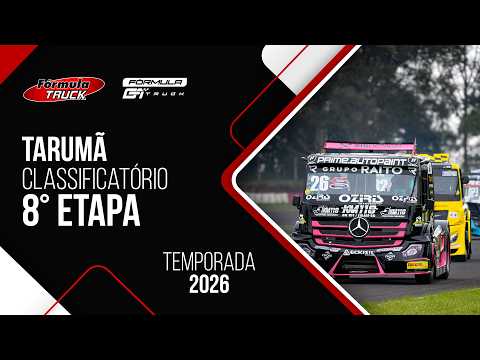 FÓRMULA TRUCK 7º ETAPA | TARUMÃ - CLASSIFICATÓRIO  | 2026 AO VIVO | GT