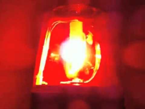 Flashing Red Beacon Light